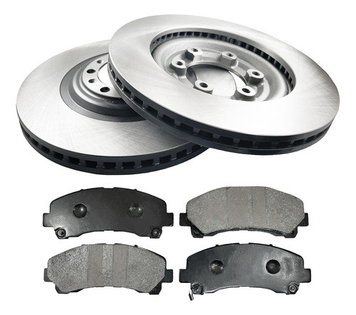 Discos Y Pastillas Freno Chevrolet S10 Delantero 2013-2016 0
