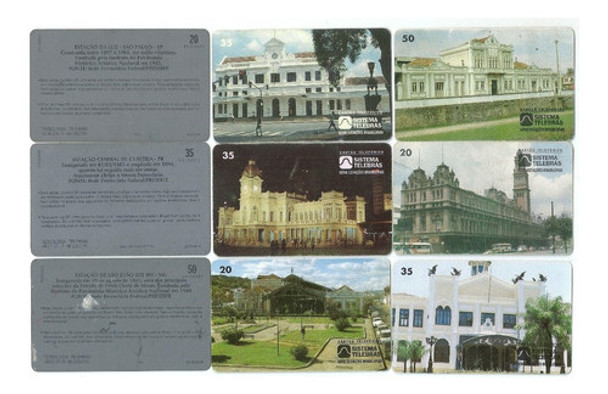 Cartão Telefônico - Telebrás Série Estações Brasileiras  Bt4 0 Cartão Telefônico - Telebrás Série Estações Brasileiras  Bt4 0