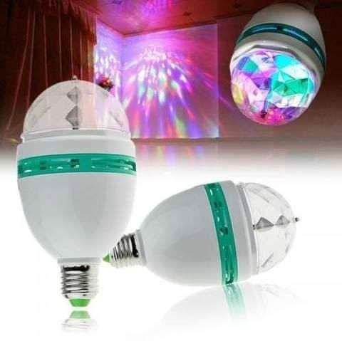 Lampara Luces Led Discoteca Decoracion C/ Adaptador 0
