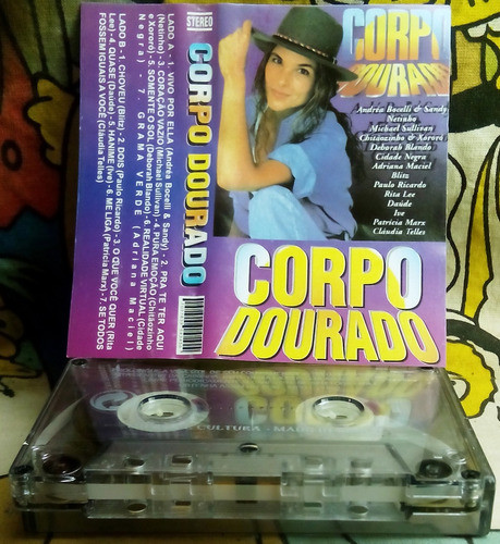 Casete Corpo  Dourado  -varios-made In Brasil 0