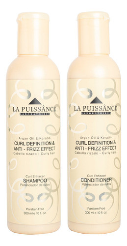 Shampoo + Acondicionador Para Rulos La Puissânce 0