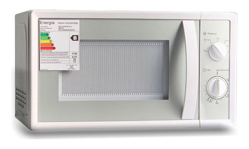 Microondas 20lts Zenith 20rbmrb720cxn Mecánico Blanco 700w 0