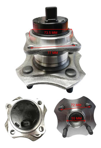 Maza Rueda Tra C/rul 03 C/abs Gsp Lifan 620 0