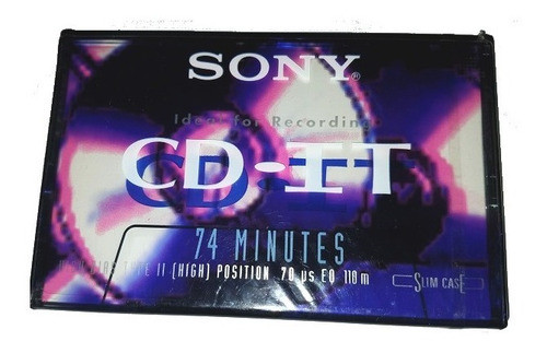 10 X Cassettes Sony Cd It Sellados 0