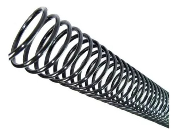 Espiral Para Encadernação Preto 23mm Para 140 Folhas A4 60un 0