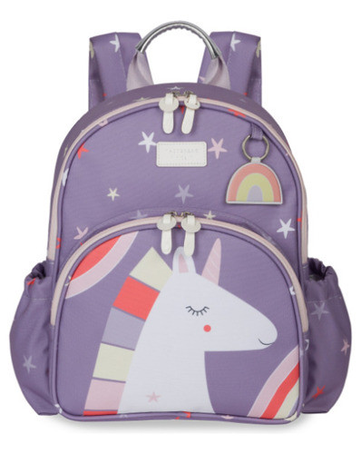 Mochila Kids Unicórnio Roxo - Masterbag 0