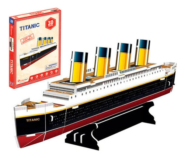 Quebra Cabeça 3d Puzzle Titanic - 30 Peças 0