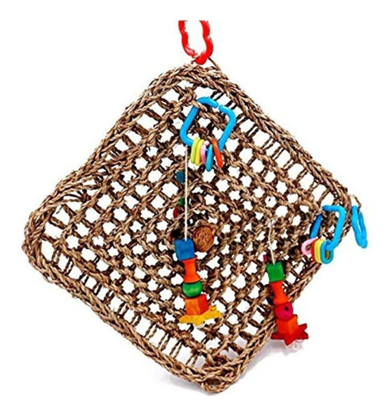 Borange Bird Foragaing Toys Parrot Seagrass Activity Wall Bi 0