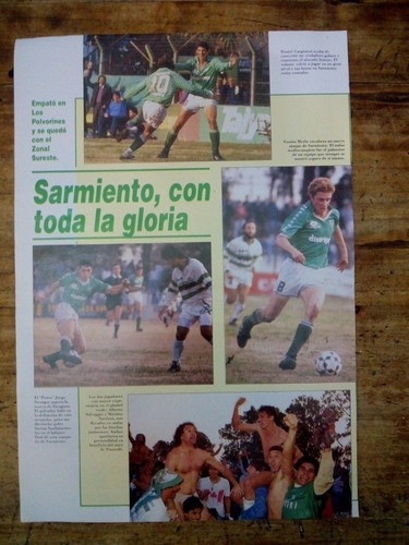 Recorte Sarmiento Junín Final Sureste Año 1993 0