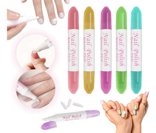 Lapiz Corrector Removedor Esmaltes Uñas Esculpidas Manucuria 0