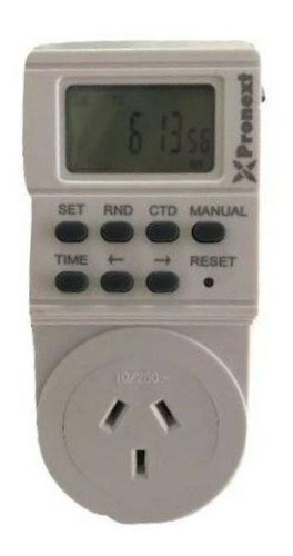 Timer Digital De Pared Semanal 0