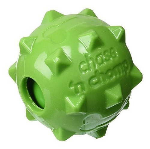 Caitec Chase N Chomp Increible Knobble Squeaker Ball Toy Pa 0