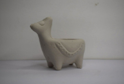 Maceta Llama Chica - Molde De Yeso Para Colada - Cerámica 0