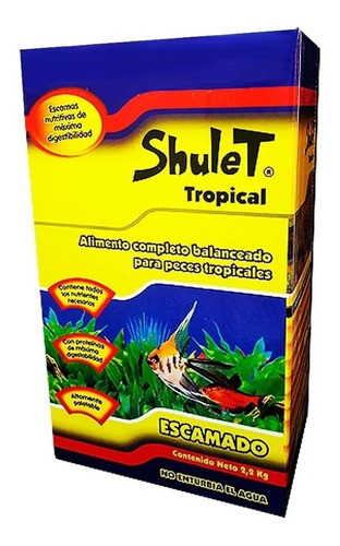 Alimento Shulet Tropical 100gr Fraccionado Escamas Peces 0