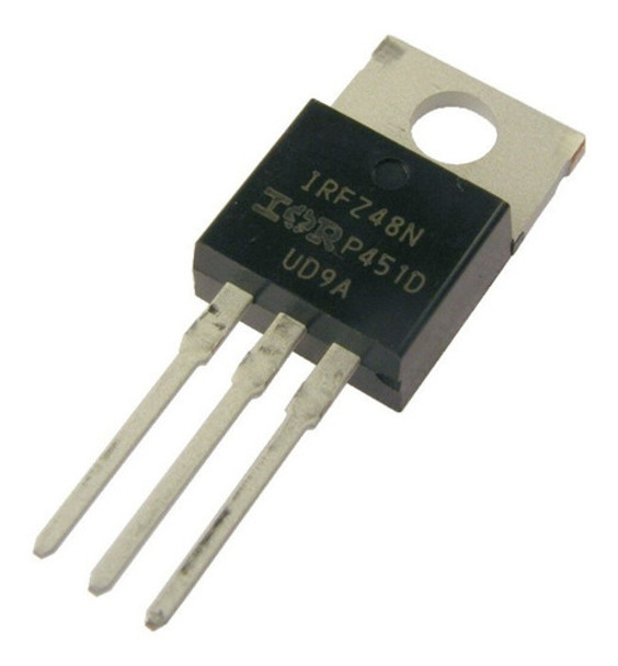 Transistor Irfz48n Irfz48 Fz48n Fz48 Mosfet Canal N 0