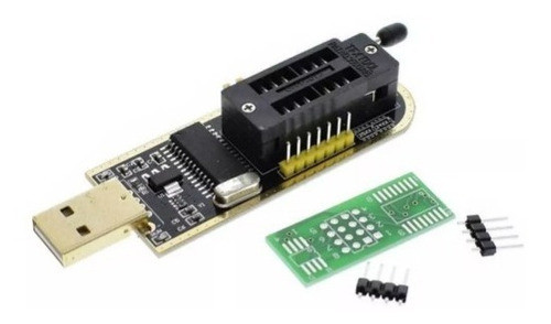 Programador Usb Ch341a Bios Eeprom Flash + Archivos 0