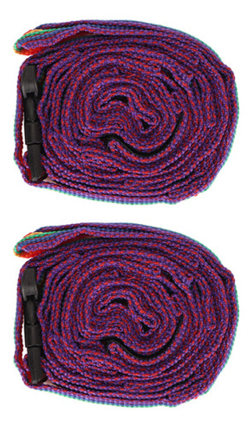 Teia Colorida, 2 Peças De Nylon Arco-íris, 0,8 Polegadas De 0