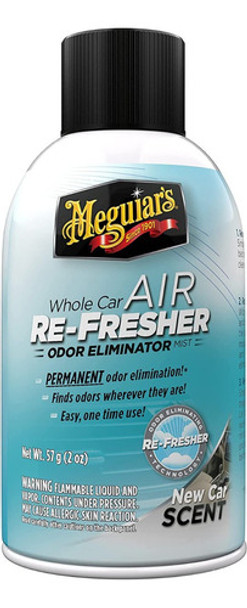 Aromatizante Elimina Odores Meguiars - G16402 - Carro Novo 0