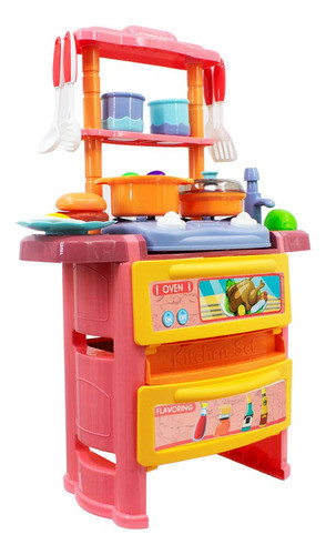 Cocina Cocinita Infantil Niña Cocinita De Pie Incluye Acces 0