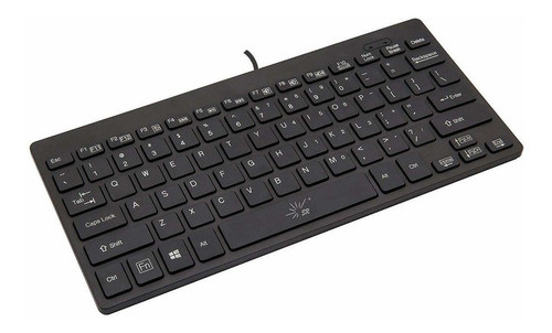 Sr Mini Teclado Alámbrico Thin Luz 78 teclas Multimedia U 0