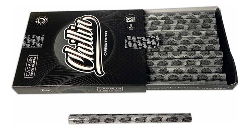 Kit 2 Boxes Filtro De Carvão Ativado Chillin 6 Mm C/120 Cada 0