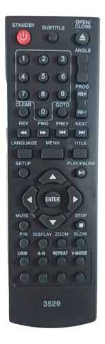 Control Remoto P/ Dvd Bgh Con Usb 0