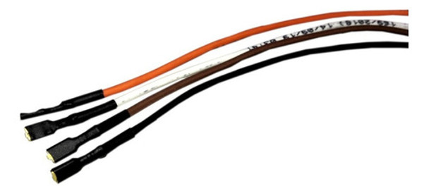 Cable Con Terminal Pulsador De Metal + Resistencias Soldadas 0