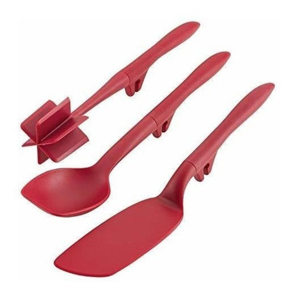 Rachael Ray Juego De Giradores De Nailon Con Ranura 3 Unidad 0