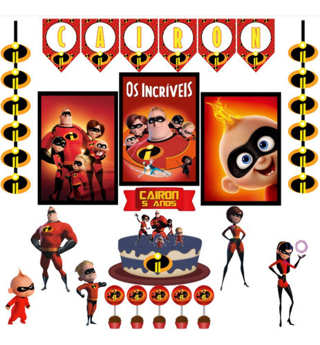 Kit Festa Os Incríveis 0