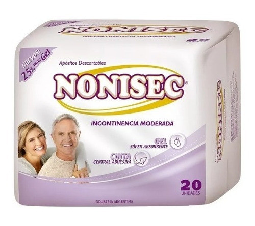 Apósitos Nonisec Incontinencia Moderada 20u 0