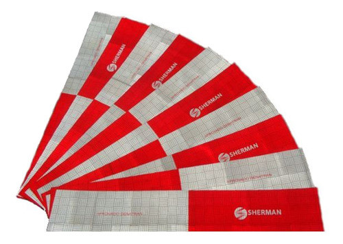 Kit 10 Faixas Refletivas Sherman 0