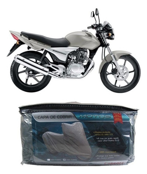 Capa Para Cobrir Honda Cg 150 Sport Com Forro P(201) 0 Capa Para Cobrir Honda Cg 150 Sport Com Forro P(201) 0