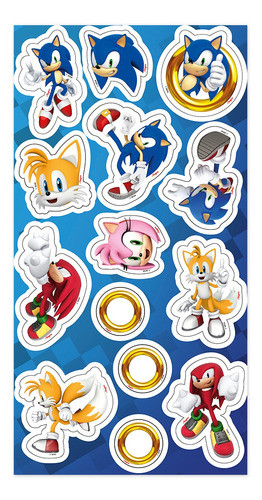 Adesivos Decorativos Especiais - Sonic 0