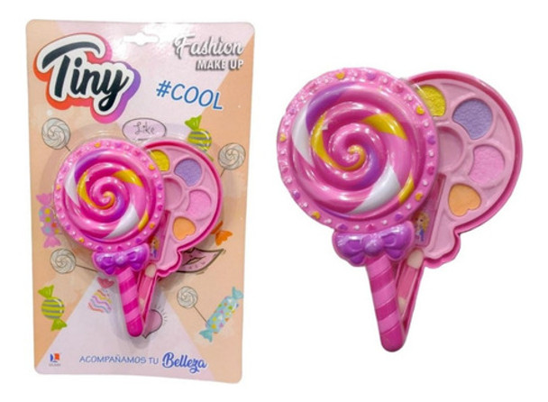 Maquillaje Infantil Blister Tiny Paleta Sombras Labial 0