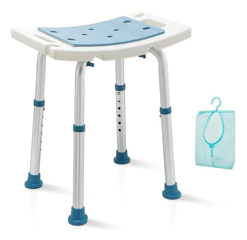 Taburete De Ducha Auitoa Con Soporte De Cabezal De Ducha Y A 0