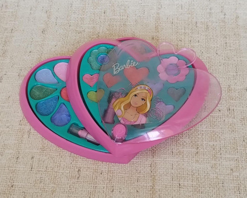 Maquillaje Infantil En Forma De Corazón Barbie 0