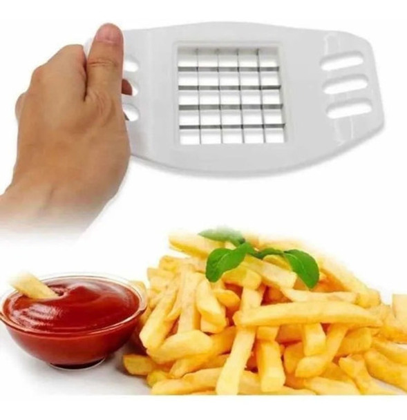 Set X 2 Cortador Corta Papas Fritas Acero Inoxidable 0