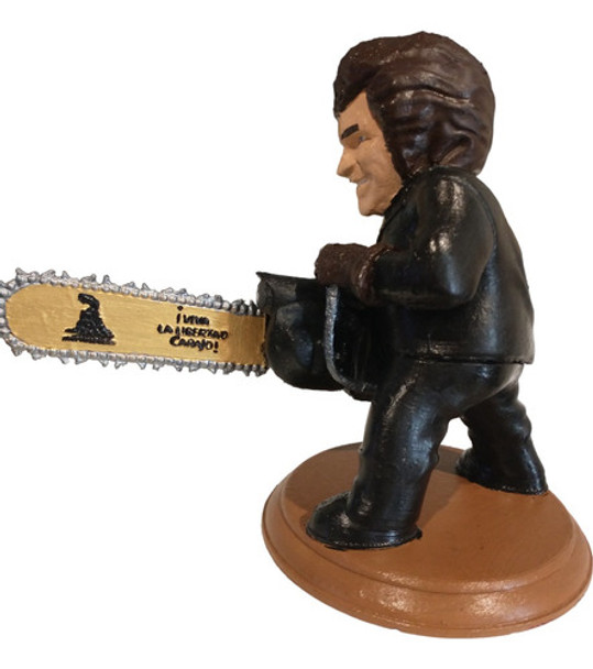 Muñeco Javier Milei Motosierra 20 Cm !! 0