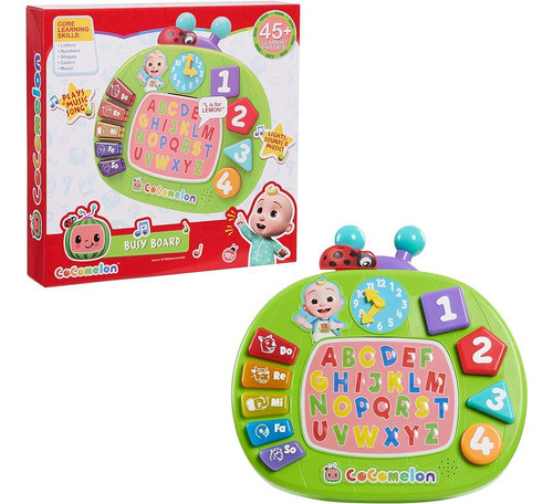 Cocomelon Learning Melon Busy Board, Más De 45 Frases, Apren 0