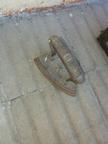 Plancha Antigua De Hierro N6 0