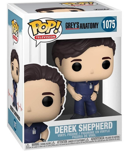 Funko Pop Grey's Anatomy Derek Shepherd 0