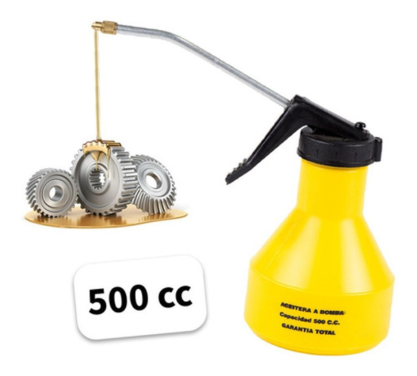 Aceitera Plástica P/rigido 500 Cc Punta Bronce Dogo Gatillo 0