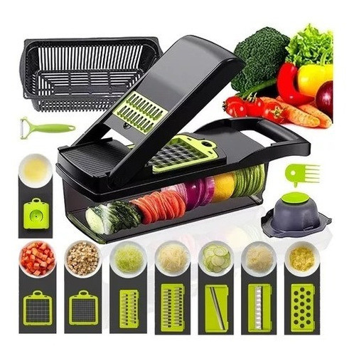 Cortadora De Papas Multiformas Mandolina Procesador Multiuso 0