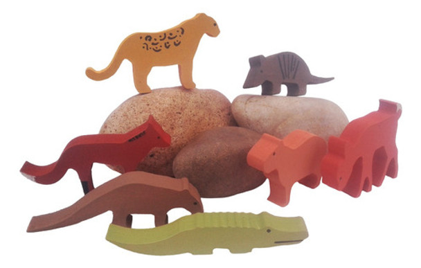 Juguetes De Madera Mdf Animales Autóctonos 0