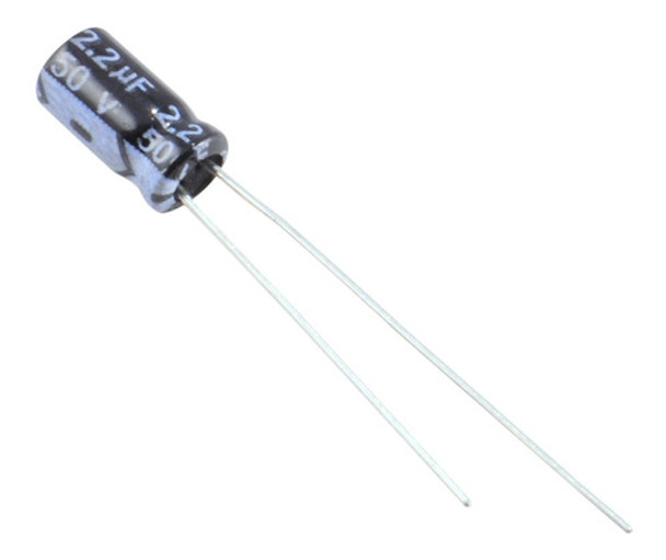 Capacitor Electrolitico 2.2uf X 50v 5x11mm 105º X 10 Uni 0