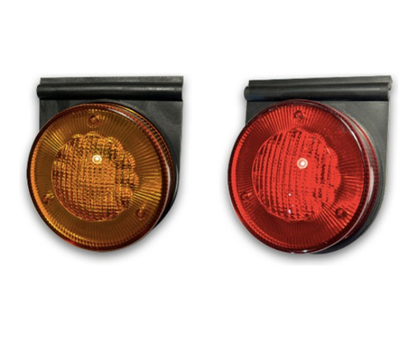 Farol Lateral 18 Led Camion 12/24v Ambar O Rojo 0