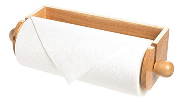 Soporte Para Toallas De Papel De Madera Fox Run, 5.25 X 15.2 0