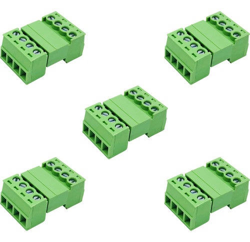Jienk 5 Conectores De Bloque De Terminales De Tornillo De Pa 0