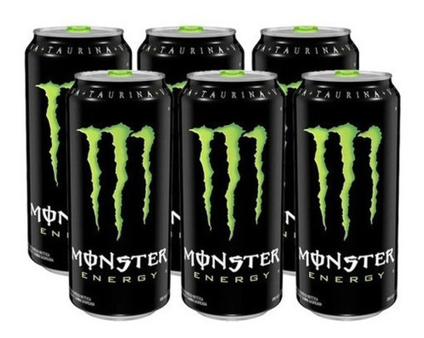 Energizante Monster Energy Drink X 473ml X 6 Latas Quirino 0 Energizante Monster Energy Drink X 473ml X 6 Latas Quirino 0