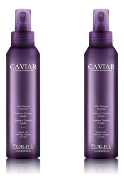 Protector Térmico Caviar Fidelité 120ml. X2un 0 Protector Térmico Caviar Fidelité 120ml. X2un 0